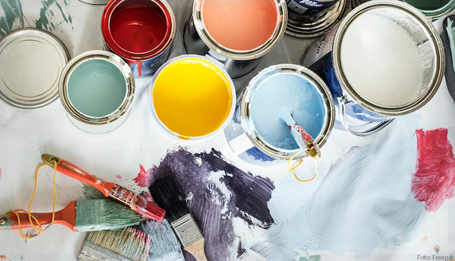 Entenda os tipos de tinta e para que servem