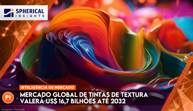Mercado global de tintas de textura valerá US$ 16,7 bilhões até 2032