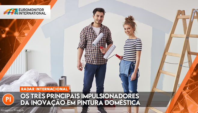 Os três principais impulsionadores da inovação em pintura doméstica