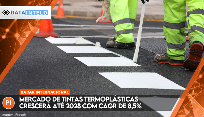 Mercado de tintas termoplásticas crescerá até 2028 com CAGR de 8,5%