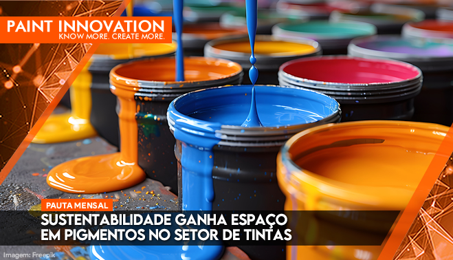 Sustentabilidade ganha espaço em pigmentos no setor de tintas