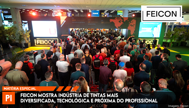 Feicon mostra indústria de tintas mais diversificada, tecnológica e próxima do profissional